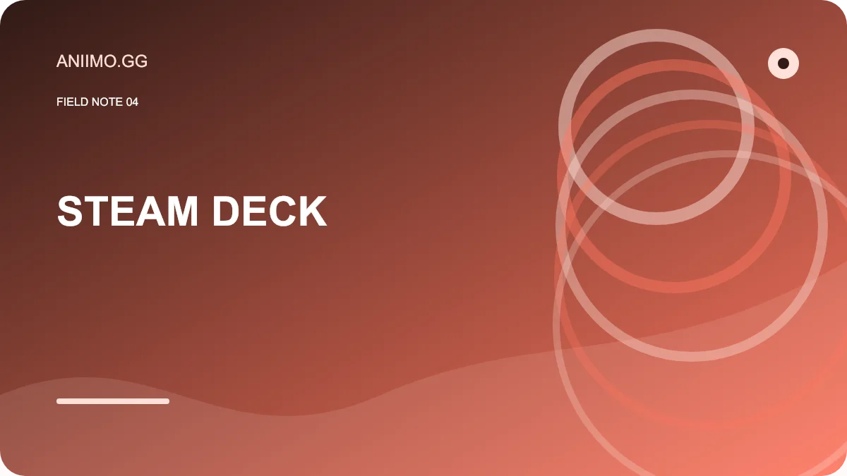 Aniimo Steam Deck Playable Status — original topic cover
