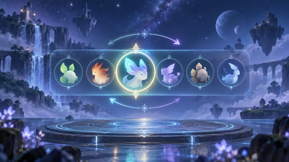 How to Build an Aniimo Team — original guide summary graphic